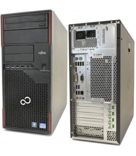 REF-FUJI0037 - PC rigenerato FUJITSU P910 Tower 3.2 GHz - Processore Intel Core i5-3340 - ram 8GB SSD 120GB + 500 HDD