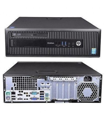 REF-HP0121MW - PC Desktop rigenerato HP 800 G1 SFF - Intel Core i5-4570 - Ram 8 GB - SSD 240 GB - Windows 10 Pro UPD