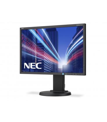 REF-NEC8001 - Monitor 22" NEC E222W/E223W Rigenerato Nero - 1680 x 1050